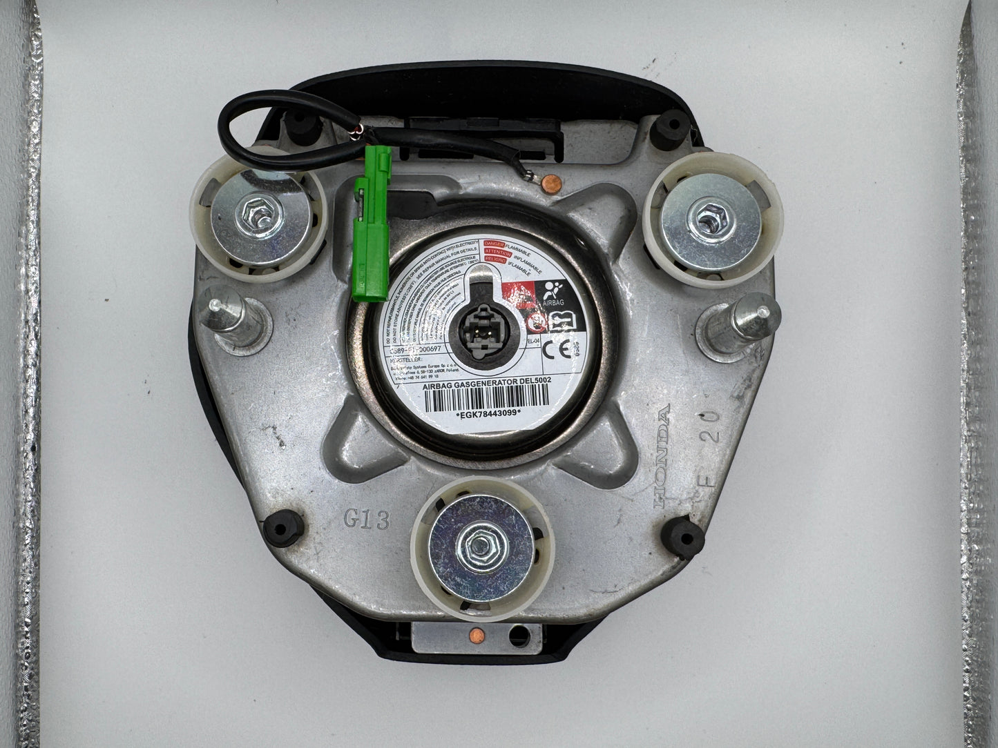2018-2022 Honda Accord Driver Steering Wheel Airbag